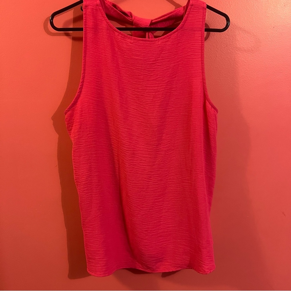 Good Days Only Sleeveless Pink Blouse Top - Picture 8 of 8